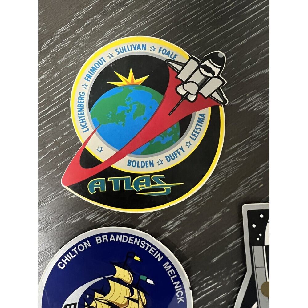 Space Shuttle Patch Pin Decal Lot, Apollo, Space Lab, Challenger, Columbia - Picture 14 of 16